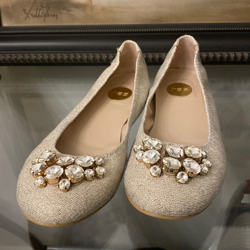 Ras Studded Ballerinas